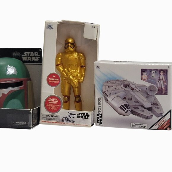 Star Wars Mandelorian Disney Mini Brands Gold Lot - Picture 4 of 8